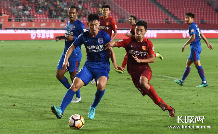 申花胜华夏幸福,强劲反击! 申花胜华夏幸福,强劲反击!